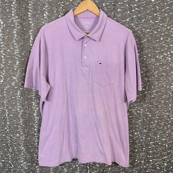 crown & ivy Other - Crown & Ivy Striped Polo Shirt Short Sleeve Logo Preppy Men's Large